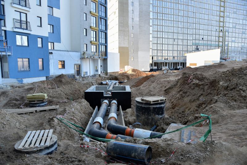 Underground Sewer Installation